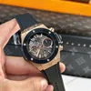 Super Clone Hublot Big Bang Unico King Gold Ceramic 421.OM.1180.RX 42mm — movement / caseback view