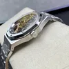 Super Clone Audemars Piguet Royal Oak 15407ST.OO 41mm Skeleton Dial Steel V3 Base — bracelet detail