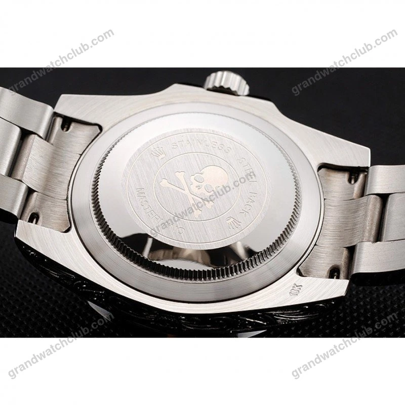 Super Clone Rolex Submariner Brown Dial 1454092 — on leather display