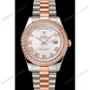 Super Clone Rolex Day-Date White Dial 1454108 40 mm — dial close-up