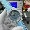 Super Clone Rolex Cosmograph Daytona Artisans de Genève Blue Skeleton Diamond Bezel 116520 – Swiss SuperClone - photo 6