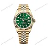 Super Clone Rolex Sky-Dweller Green Dial 336938 (Jubilee)