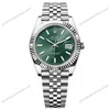 Super Clone Rolex Datejust Green Dial 126334 Jubilee 41 mm