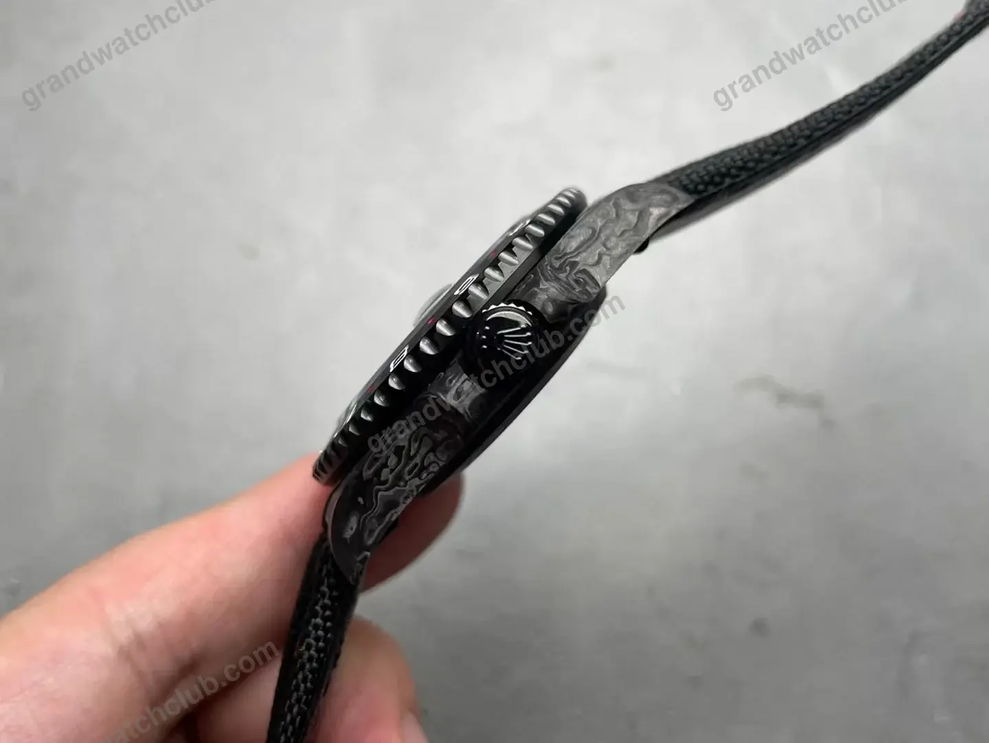Super Clone Rolex GMT-Master II DIW Carbon Red Accent 126710 – Swiss SuperClone - photo 6