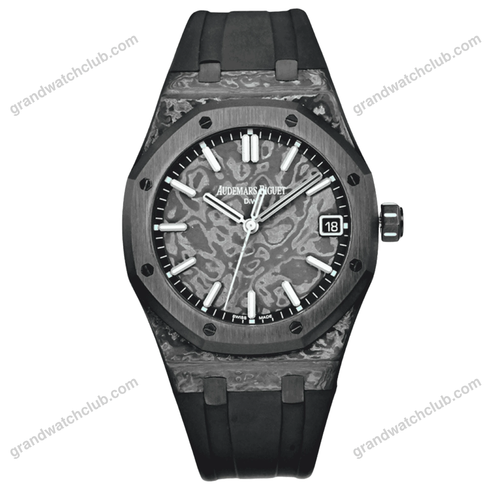 Super Clone Audemars Piguet Royal Oak 41mm Steel Bracelet Carbon