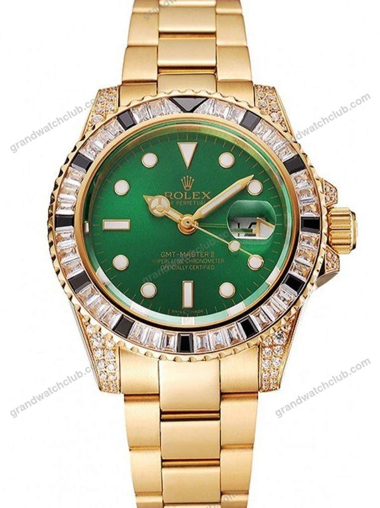 Super Clone Rolex GMT-Master II Green Dial 1453748