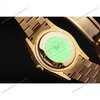 Super Clone Rolex Day-Date Diamond Dial 621615 37 mm — on leather display