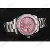 Super Clone Rolex Submariner Pink Dial 1453980 — case and bezel