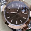 Super Clone Rolex Datejust Chocolate Dial 126201 Jubilee 36 mm — view 11