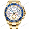 Reduced Rolex Yacht-Master II Yellow Gold Blue Bezel Oyster Bracelet