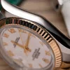 Super Clone Rolex Datejust White Roman Dial 126231-0015 36 mm — clasp and links