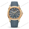Super Clone Patek Philippe Aquanaut 5261A Moonphase Tifany Blue Rose 40mm –