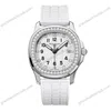 Super Clone Patek Philippe Aquanaut 5067A-025 35.6mm White Dial Diamond Bezel Moissanite Steel – CustomizeVersion