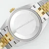 Super Clone Rolex Datejust Champagne Diamond Dial 126283RBR-0003 36 mm — on leather display