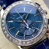 Super Clone Patek Philippe Complications 5961P-001 40mm Blue Dial Steel — view 10