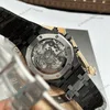 Super Clone Audemars Piguet Royal Oak 41mm Steel Bracelet Steel — on leather display