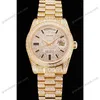 Super Clone Rolex Day-Date White Dial REP016822 36 mm — dial close-up