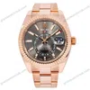Super Clone Rolex Sky-Dweller Slate Dial Oyster 336935