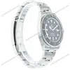 Super Clone Rolex Submariner Black Dial 124060 No-Date β on leather display