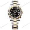 Super Clone Rolex Datejust Black Diamond Dial 126333-0005 41 mm