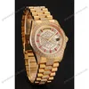 Super Clone Rolex Day-Date Gold Dial 1453960 37 mm — dial close-up