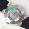 Super Clone Vacheron Constantin Overseas White Dial Number Roman 42mm — on leather display