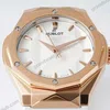 Super Clone Hublot Classic Fusion Orlinski 550.OS.2200.RW.ORL20 40mm Gold White — bracelet detail