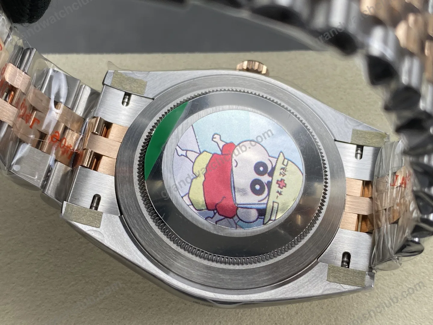 Super Clone Rolex Datejust Chocolate Dial 126201 Jubilee 36 mm — side profile