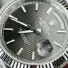 Super Clone Rolex Day-Date Grey Stick Tapestry Dial 228239-0002 40 mm — bracelet detail