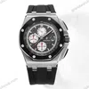 Super Clone Audemars Piguet Royal Oak Offshore 26420SO 44mm Grey-Black Dial – — dial close-up