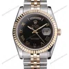 Super Clone Rolex Day-Date Black Dial SRL78 36 mm