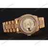Super Clone Rolex Day-Date Gold Dial 1453954 37 mm — bracelet detail