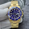 Super Clone Rolex Submariner Blue Dial 126618LB — dial close-up