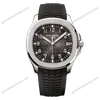 Super Clone Patek Philippe Aquanaut 40mm Rubber Strap Steel