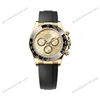 Super Clone Rolex Daytona Golden Dial 126518LN