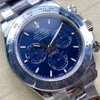 Super Clone Rolex Daytona 126509 Bright Blue Dial — case and bezel