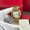 Super Clone Cartier Santos de Cartier WGSA0030 35.1mm – — case and bezel
