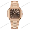 Super Clone Patek Philippe Cubitus 5821/1AR-001 45mm Chocolate Dial Rose Gold