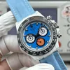 Super Clone Rolex Cosmograph Daytona DIW White Carbon Blue Orange Dial 116500LN – Swiss SuperClone - photo 8