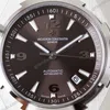 Super Clone Vacheron Constantin Overseas Gray Dial Number Roman 42mm — dial close-up
