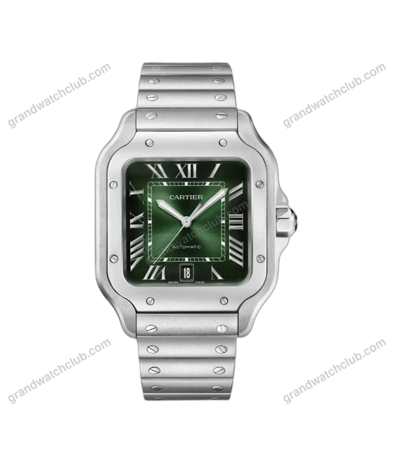 Super Clone Santos de Cartier Green Dial
