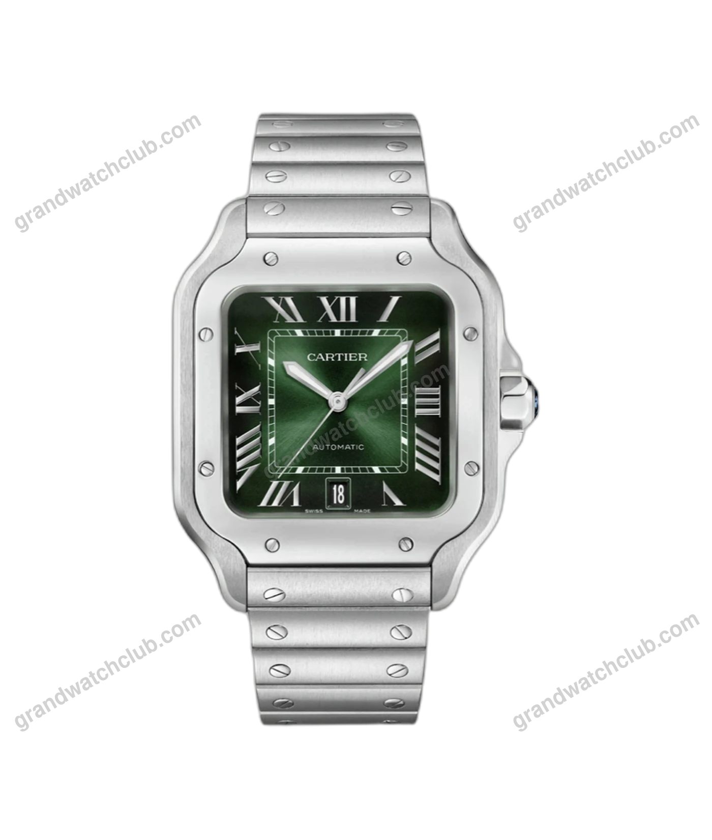 Super Clone Santos de Cartier Green Dial