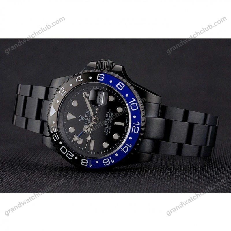 Super Clone Rolex GMT-Master II Black Dial PR18239 — side profile