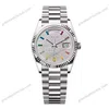 Super Clone Rolex Day-Date Diamond-Paved Dial 128239-0019 36 mm