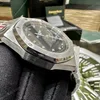 Super Clone Audemars Piguet Royal Oak Jumbo Extra-Thin 15206PT.OO.1240PT.01 39mm Black Dial — case and bezel