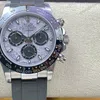 Super Clone Rolex Daytona 126519LN Meteorite Dial — dial close-up