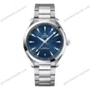 Super Clone Omega Seamaster Aqua Terra Master Co‑Axial 231.10.39.21.03.002 39mm Blue Dial –