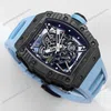 Super Clone Richard Mille RM 35-02 Richard Mille Rafael Nadal Blue 44mm — case and bezel