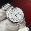 Super Clone Cartier 29mm Steel — side profile
