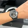 Super Clone Hublot Classic Fusion 45mm Leather Strap Ceramic — bracelet detail